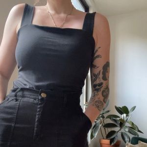 Abercrombie square neck tank